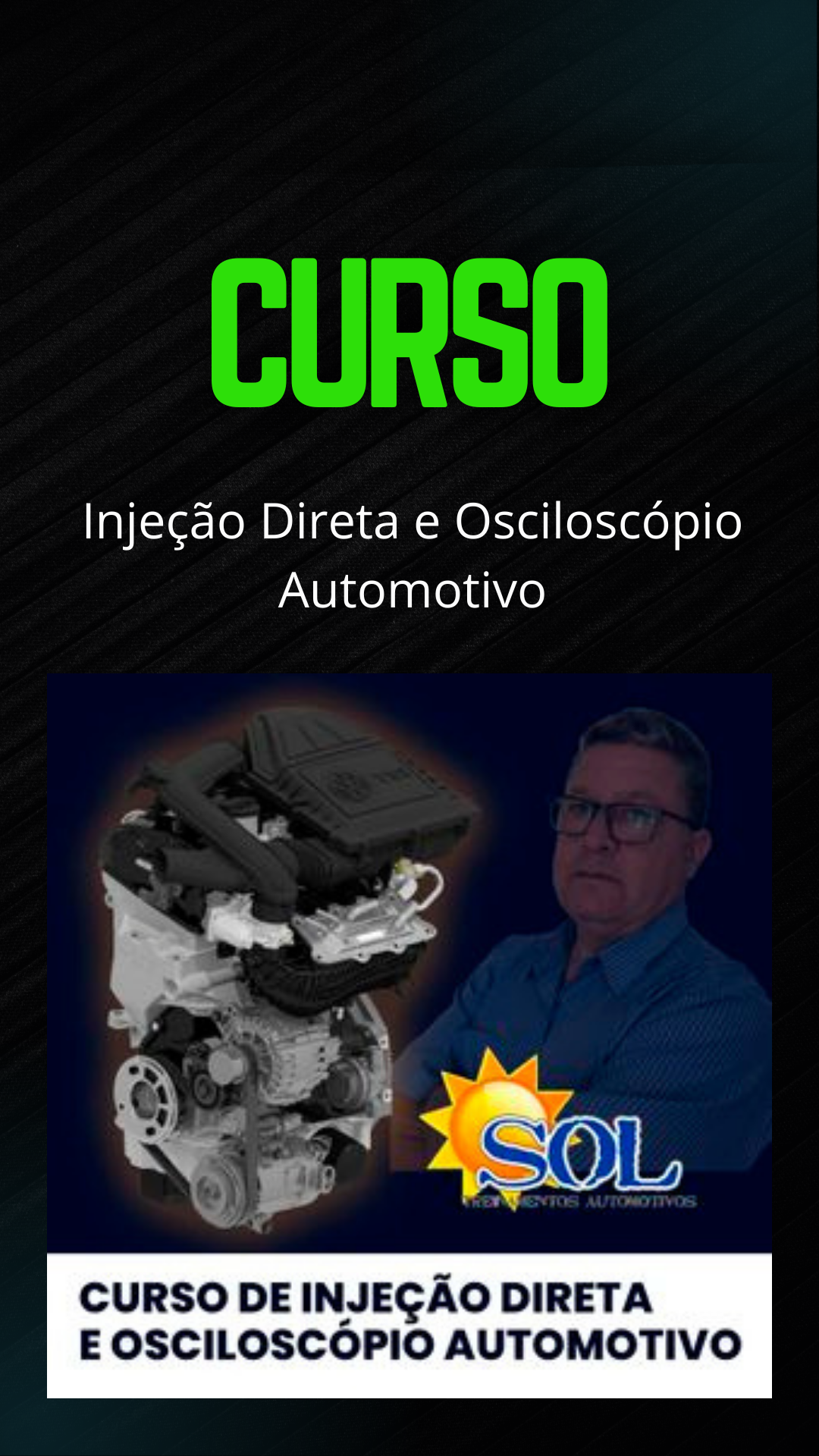 Curso de Injeção Direta e Osciloscópio Automotivo