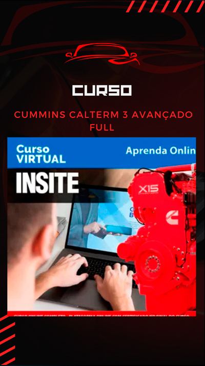 Curso Cummins Calterm 3 Avançado