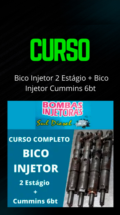 Curso Bico Injetor 2 Estágio + Bico Injetor Cummins 6bt