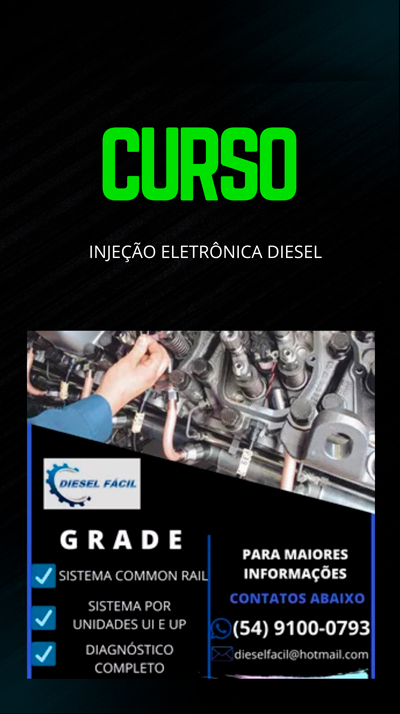 CURSO DE INJEÇÃO ELETRÔNICA DIESEL