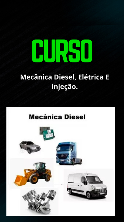 Curso Completo de Mecânica, Elétrica e Injeção Eletrônica DIESEL