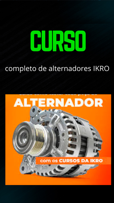 Curso Completo de Alternadores IKRO