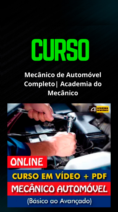 Curso Mecânico de Automóvel Completo| Academia do Mecânico