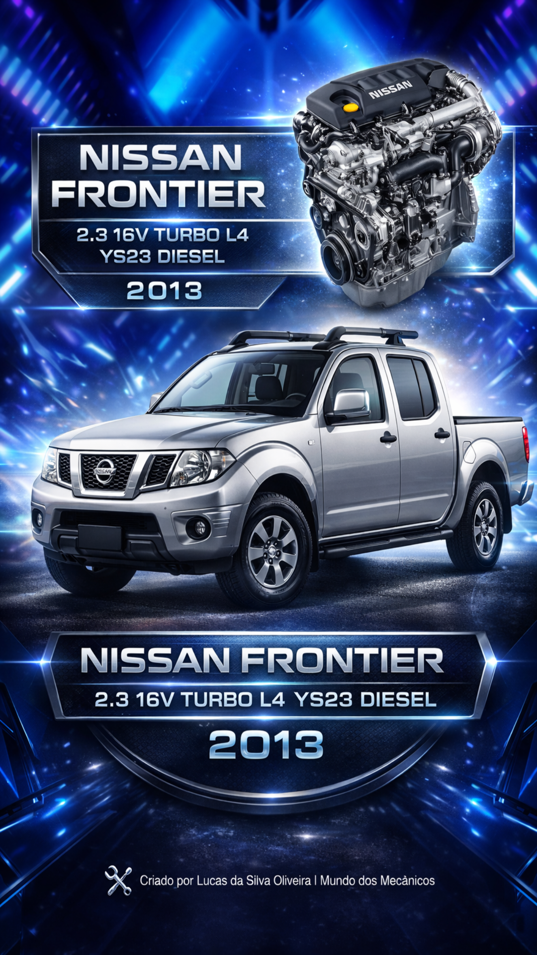 Nissan Frontier 2.3 16V Turbo L4 YS23 Diesel 2013